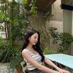 '자연 속 여신' 장다아, 장원영 언니 맞네! 우아함+청순美 "역시...