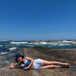 이은지, 반전 글래머 몸매…바닷가에서 과감한 수영복 자태 [N샷]