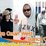 예·(칸예 웨스트❤️<b>비앙카</b> 센소리), 다정하게 손깍지 시크하게 ...