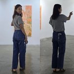 미술관서 소탈한 모습…회색티+청바지 '평범한데 <b>힙해</b>' [해시태그]