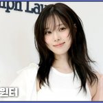 HK직캠｜에스파 윈터, '<b>첫눈</b>처럼 하얀 옷 입고 예쁨 과시'