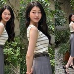 장원영 아니라고?…기럭지부터 <b>입매</b>까지 쌍둥이 수준, 장다아 여신...