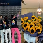 '티아라 탈퇴' 소연, 조유민에 받은 16주년 축하...몸만한 꽃다발...