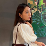 '이병헌' 이민정, '애둘맘' 육아 잠시 안녕...레이스 원피스...