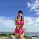 성공' 46세 장영란, 남편이 찍어준 핫핑크 비키니 사진 공개…<b>볼륨</b>감