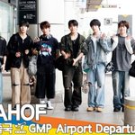 아홉(AHOF), 오늘까지 해서 두번째 만남~✌️ (출국)[뉴스엔<b>TV</b>]