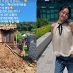 되찾길"…'故 김수미 며느리' 서효림, 폭우·산사태 피해 <b>복구</b> 모습...