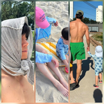 김무열❤️윤승아, 여름방학 일상 공개…폭풍성장 아들과 개구리 가족...