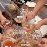 방민아, 예비 신랑 온주완 <b>동반</b> 파티…"나의 웃음벨들"