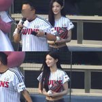 아일릿 <b>민주</b> 시구했는데 착장 뭐임...?