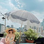 “주말 집캉스의 여유”…기은세, 한여름 낮빛→<b>도심</b> 속 청량 미소