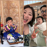 ‘김원효’ 심진화, 현조 돌잔치서 눈물…“아이 없이 살기로 했어요”