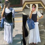 ‘임창정’서하얀, 만둣집에서 무심히 찍은 셀카..워킹맘의 <b>청순미</b>