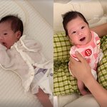 레이디제인, 생후 31일 쌍둥이 자매 첫 공개..<b>엄빠</b> 쏙 빼닮았네