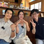 엄정화, 여전한 레전드 미모…송승헌·유재석과 찰칵