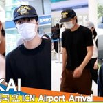 엑소 카이, 눈빛만으로도 가득한 멋짐(입국)[뉴스엔TV]