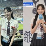 '손흥민 고별전' 빛낸 미모 女리포터=오하영 '화제'…"축구에...