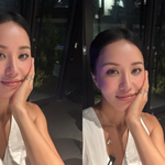 '55세' 엄정화, 제주서 뽐낸 민소매 자태…잡티 無 피부에 감탄