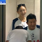 아내, 손흥민 경기 중계 카메라 깜짝 포착..174cm <b>출중</b>한 미모