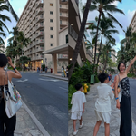 이현이, 하와이서 스카프 한 <b>장만</b>…탑모델의 남다른 휴가룩