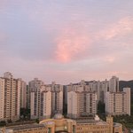 날씨는 구린데 <b>노을</b>지는건 예쁘다