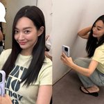 신민아, '여기'에 타투가 있었어?..발가락 신발 벗고 깜짝 공개