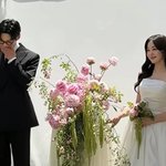 연애' 김가은윤선우, 알콩달콩 웨딩 <b>촬영</b>…"웃을 때 닮아 보여"