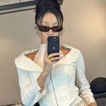 화사, 시크한 센언니‥LA에서도 과감 패션