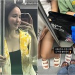 "<b>애미</b>는 할만큼 했다"…박지윤, '방학' 두 아이와 지하철 타고...