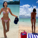 173cm 55kg <b>김빈우</b>, 괌에서 뽐낸 비키니 몸매