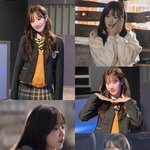 '아이쇼핑' 이나은, 반전 매력 포착…교복 찰떡 소화 '러블리 비주얼'