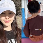 <b>에릭</b>나혜미 아들, 뒤통수도 귀여워…평화로운 육아 일상 [해시태그]