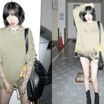 ‘용준형’현아, 양팔 뒤덮은 타투+레드립‥갈수록 파격적