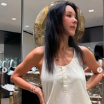 55세 엄정화, 꾸준히 운동하더니..성난 팔근육+옆태 과시