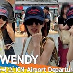 레드벨벳 웬디, 상큼 과즙 매력 (출국)[뉴스엔<b>TV</b>]