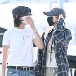 아이들 <b>민니</b>-우기, 사이좋게 대화 중 [포토엔HD]