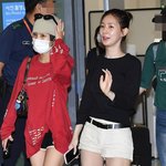 아이들 소연x미연, 확 튀는 입국장 매력~ [포토엔<b>HD</b>]