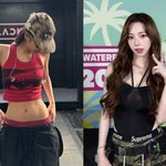 '속 보이는' 제니·카리나 새깅 패션…과감함 넘어선 <b>노출</b> 경쟁?