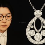 4398번 김건희, 반클리프 앤 <b>아펠</b> 목걸이 해명 ‘모순’ 논란