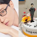 '큰자기' 유재석 생일 케이크 인증…'<b>미나리</b>' 앨런 킴도 '축하'...