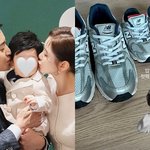 ‘에릭’ 나혜미, 첫째子과 첫 커플신발..부모 닮아 얼마나 예쁠까