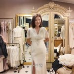 이미숙, 65세에 웨딩드레스 입었다..비현실적인 우아함 "역시...