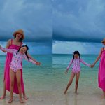 키울 자신 있어" 조윤희, 8세 딸과 괌 여행..사랑스러운 <b>모녀</b>