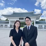 김준호김지민 부부 현충<b>원서</b> 포착…두 손 공손히