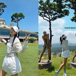  <b>골프</b> 치는 마네킹인 줄..쭉 뻗은 각선미로 시선 강탈 “재밌게...