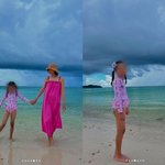 이동건과 이혼' 조윤희, 8세 딸 공개…걸그룹 비주얼