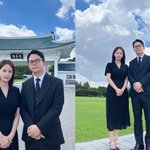 김준호김지민, 광복절에 <b>현충원</b> 찾았다..."호국영령들 희생에 애도"...