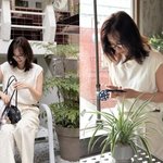 무더위 속 화이트 미니멀룩…39세 나이 잊은 청순미 [<b>MD</b>스타]