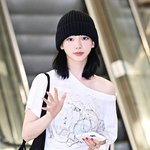 [현장포토] "얼굴이 <b>AI</b>"…카리나, 비현실 미모