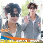 박보검, 미소만 지으며 꽃이 휘날려요 (출국)[뉴스엔TV]